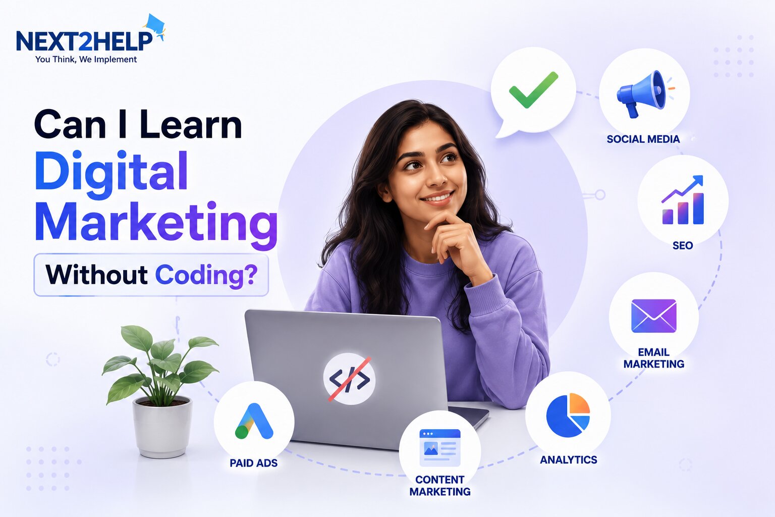 learn digital marketing without coding